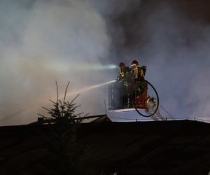 Pożar w Poznaniu na Podolanach