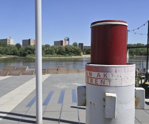 Niski stan wody w Wiśle