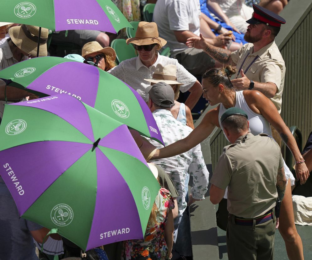 Sabalenka - Anisimova: Dramatyczne sceny na trybunach