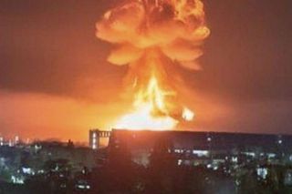 Atak na tankowiec Rosji w Tuapse