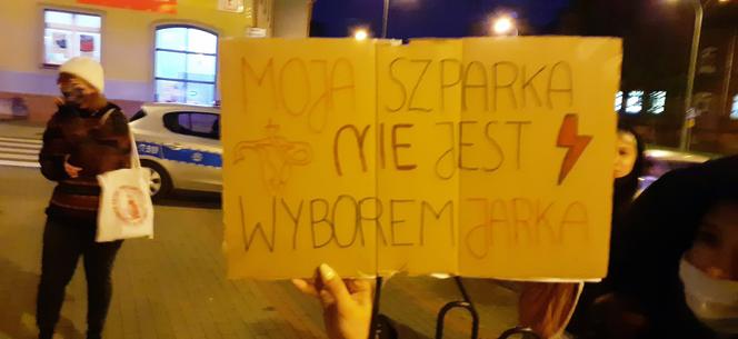 Trzeci dzień protestów w Iławie (28.10.2020)