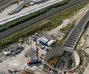 Budowa tunelu w Łodzi
