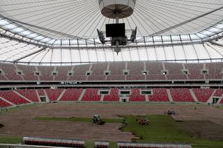 Stadion Narodowy - wymiana murawy