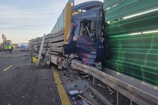 Wypadek na S7 (13.11.2025)