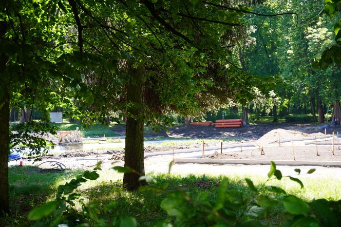 Rewitalizacja Parku Planty. Tak wyglądają majowe prace w centrum Białegostoku