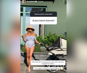 Tak wyglądała Rozenek po urodzeniu Henia. Wystarczyły dwa triki, aby zrobić formę życia i to bez liczenia kalorii