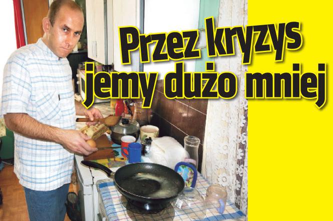 Przez kryzys jemy dużo mniej