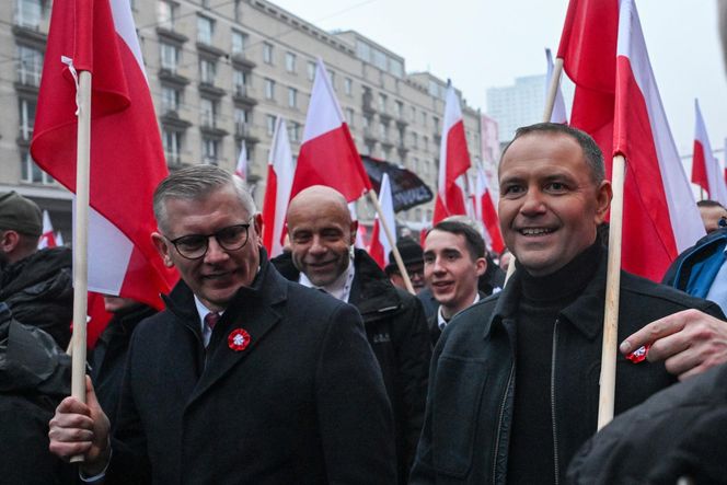 Karol Nawrocki na Marszu 2025