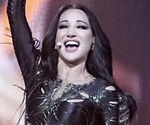 Justyna Steczkowska -  miny Justyny Steczkowskiej na Eurowizji