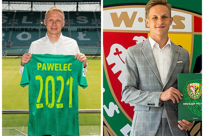 Mariusz Pawelec i Marcin Bartoń podpisali kontrakty ze Śląskiem Wrocław