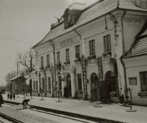 Dworce kolejowe w woj. lubelskim 100 lat temu