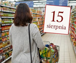 Jak są czynne sklepy w święto 15 sierpnia? 