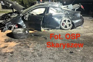 Wypadek w Skaryszewie