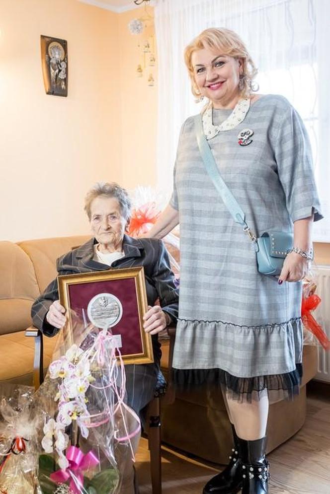 Piękny jubileusz pani Zofii! Mieszkanka powiatu żnińskiego skończyła 100 lat!