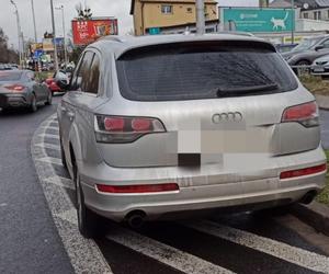 Tak zaparkował luksusowe auto w centrum Wrocławia. Mandat i 8 punktów karnych