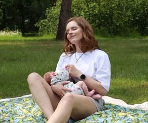 Olga Kalicka ruszyła z promocją… własnego dziecka! Córeczka ma zaledwie miesiąc, a już występuje w reklamie