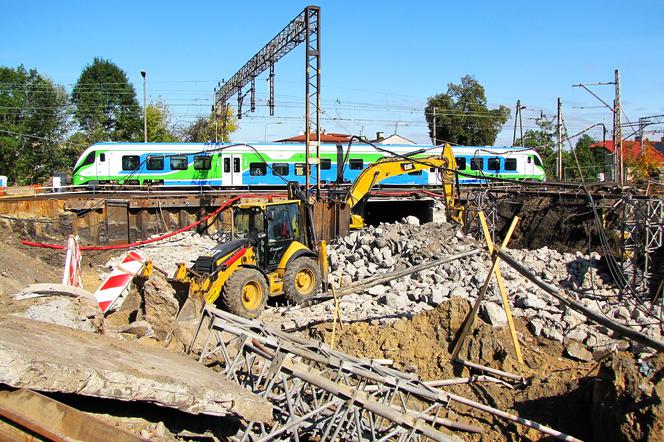 Rzeszów: Trwają prace przy wiadukcie na ul. Batorego