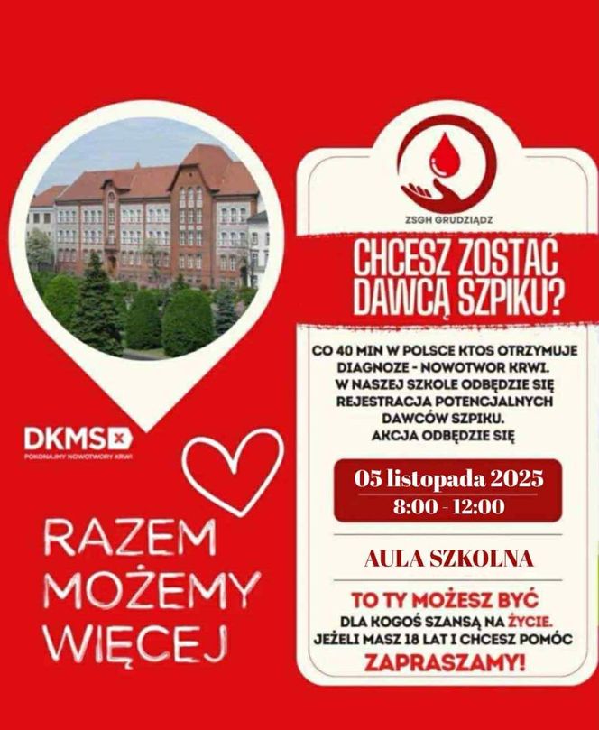 Akcja DKMS w Grudziądzu