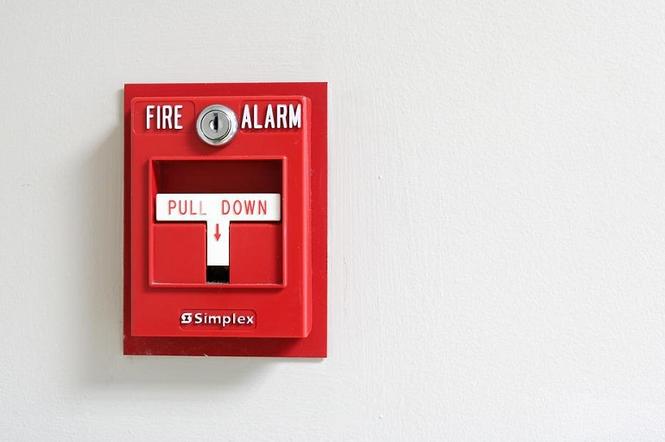 alarm pożarowy
