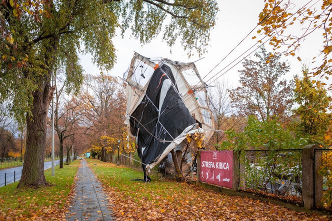 Polska pod naporem wichur! Strażacy nie mieli chwili wytchnienia