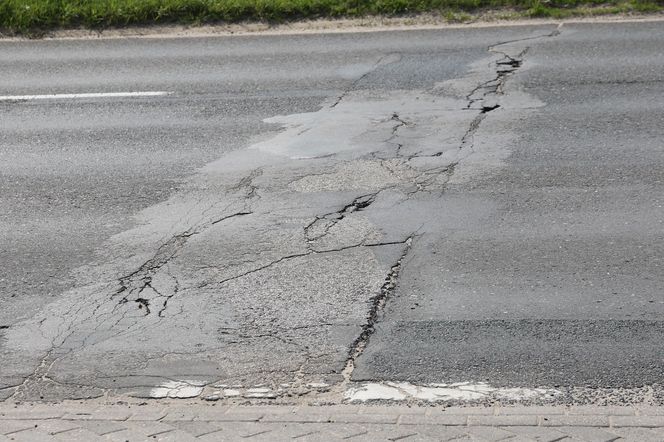Tak wygląda al. Unii Lubelskiej w Lublinie przed przebudową (pierwsza połowa czerwca 2025)