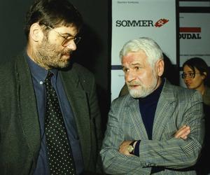 Od lewej: architekci Jerzy Szczepanik-Dzikowski, Henryk Drzewiecki