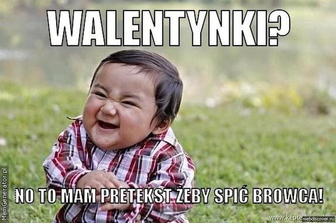 Memy na walentynki 14.02.2025. Święto zakochany oczami internautów [GALERIA]