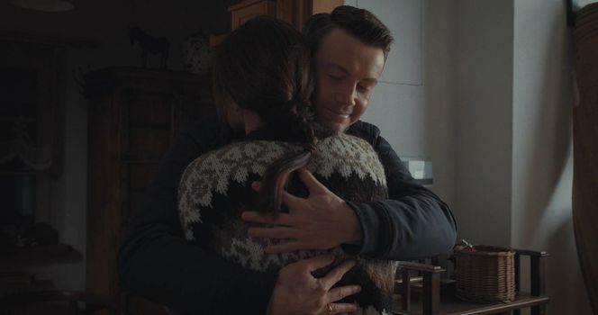 M jak miłość odc. 1856. Jakub Karski (Krzysztof Kwiatkowski), Martyna (Magdalena Turczeniewicz)	