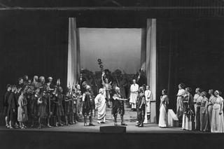 Przedstawienie Koriolan Williama Shakespeare'a w Teatrze Miejskim w Katowicach (1934 r.)