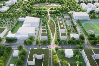  Koncepcjęa urbanistyczną dla stadionu Szyca w Poznaniu