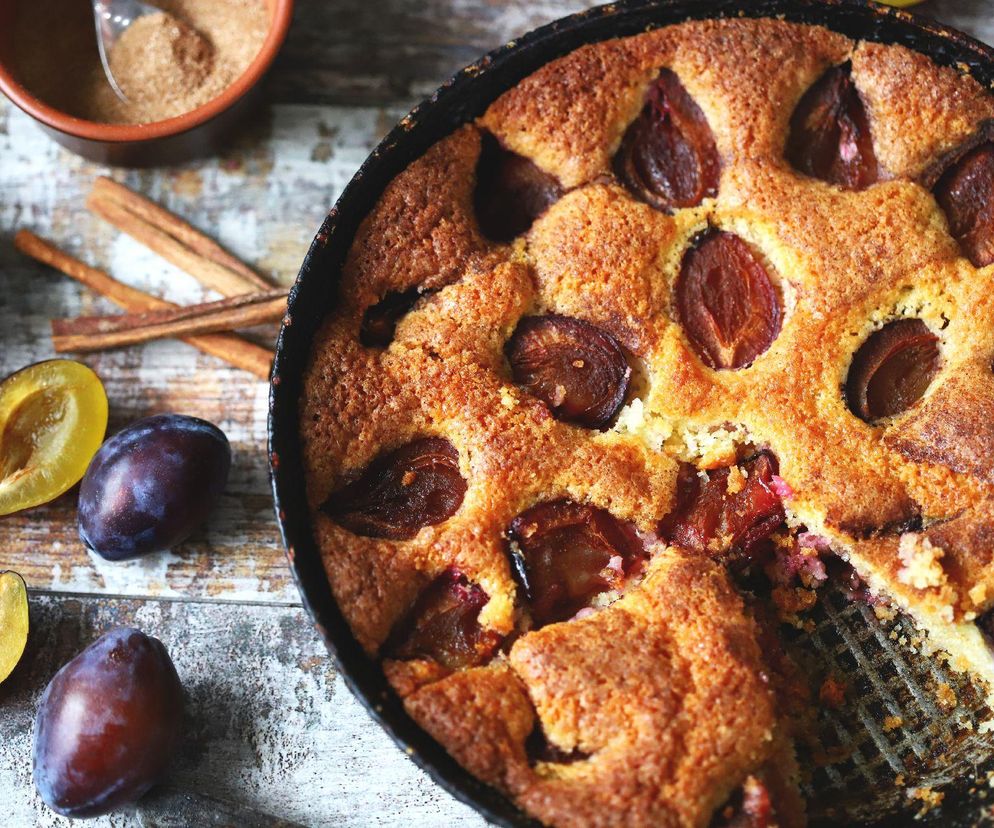 najłatwiejsze ciasto ze śliwkami