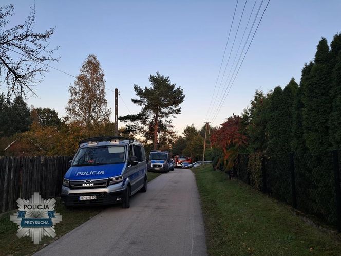 Tragiczny finał grzybobrania w powiecie przysuskim. Mężczyźni zgubili się w lesie. Jeden z nich nie żyje