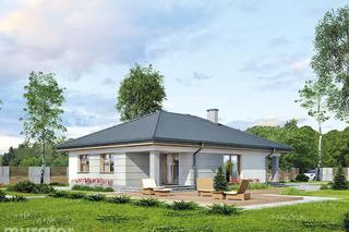 Projekt domu M216 Skryta tęsknota - wizualizacje, plany, rysunek, aranżacje, zdjęcia