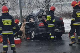 Potworny wypadek na Przyczółkowej