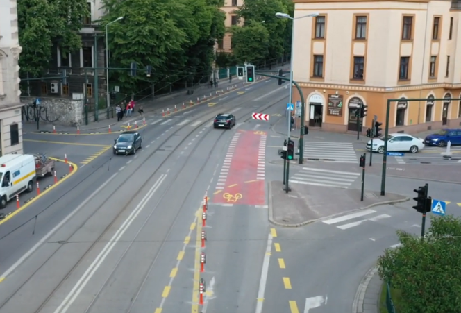 Kraków: ścieżka rowerowa na ul. Grzegórzeckiej zostaje. Urzędnicy zmienili zdanie