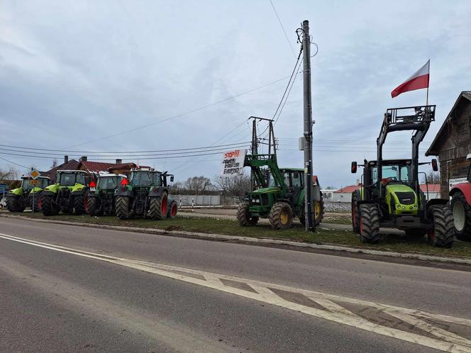 Protest rolników w Podlaskiem. Ciągniki blokują drogi w całym województwie! 