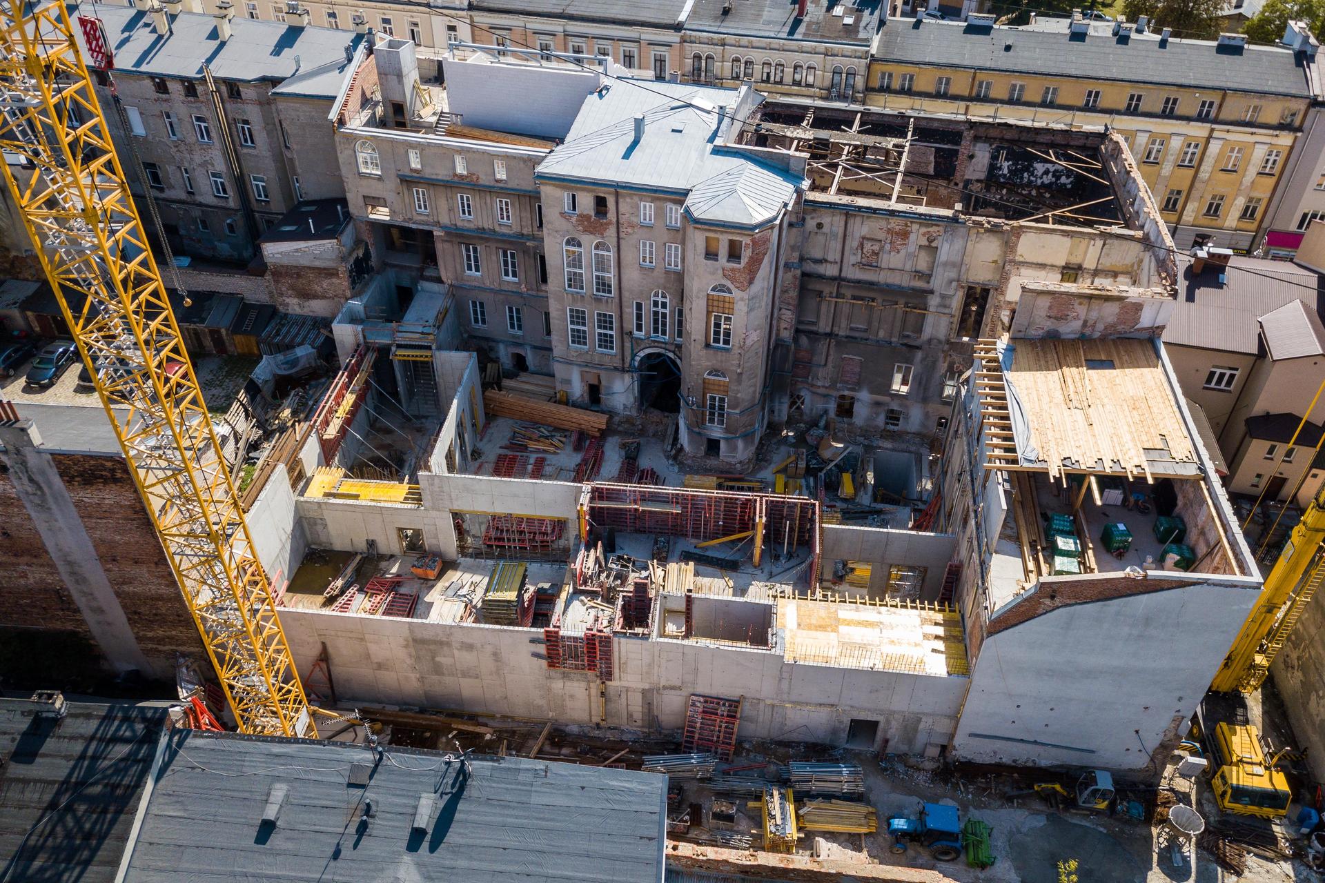 Przebudowa teatru Żeromskiego w Kielcach