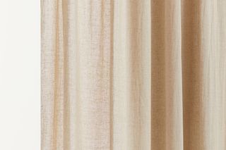 Zasłona z domieszką lnu