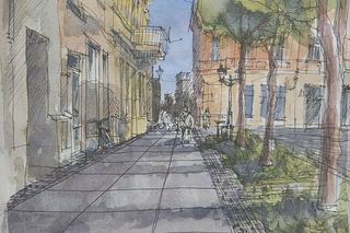 Modernizacja Rynku w Lesznie - koncepcja