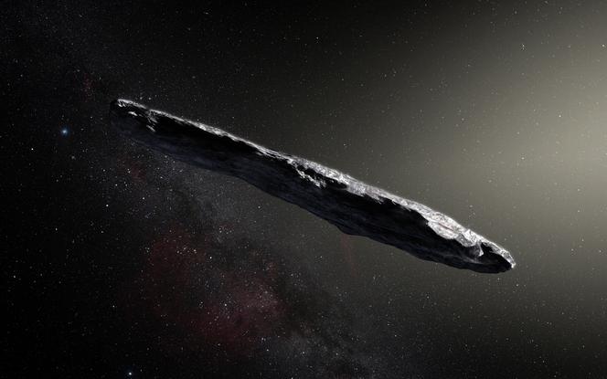 Asteroida Oumuamua - grudzień 2017