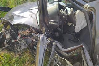 Koszmarny wypadek w Nieczajnej Górnej! 40-latek zginął, kierowca BMW uciekł