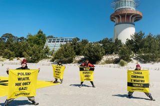 Greenpeace nad Bałtykiem: Polski wiatr zamiast obcego gazu. Apel do kandydatów na prezydenta