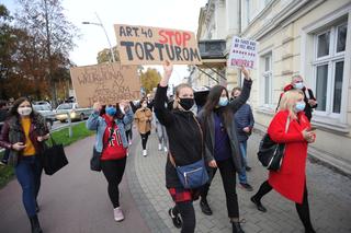 Koszalin: Protest kobiet na ulicach miasta