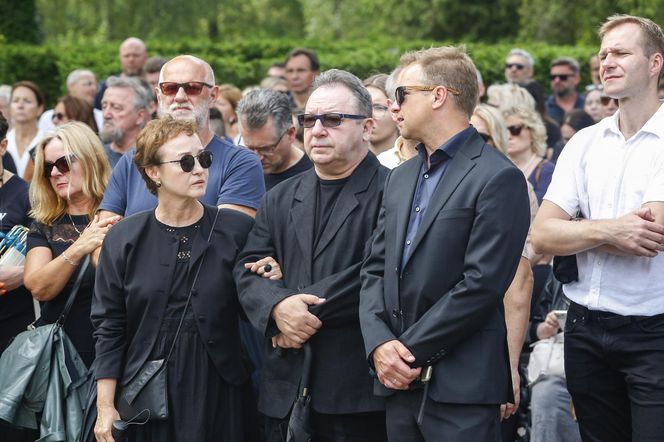 Gabriela Muskała boso na pogrzebie Joanny Kołaczkowskiej