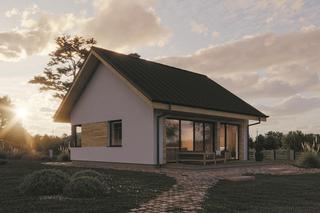 Projekt domu Ładny z katalogu Muratora - wizualizacje, plany, rysunki