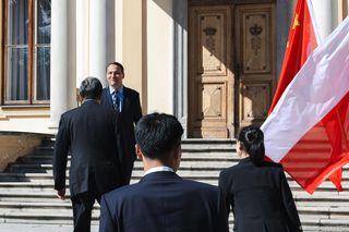 Chiński szef MSZ w Polsce