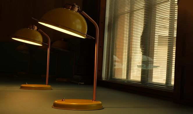 Retro lampy we wnętrzach 