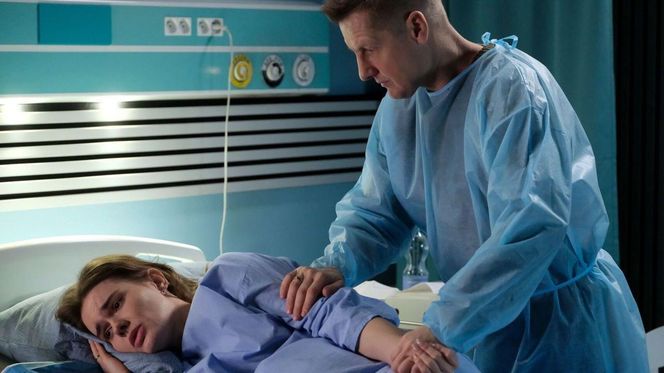 	M jak miłość odc. 1866. Franka (Dominika Kachlik), Paweł (Rafał Mroczek)