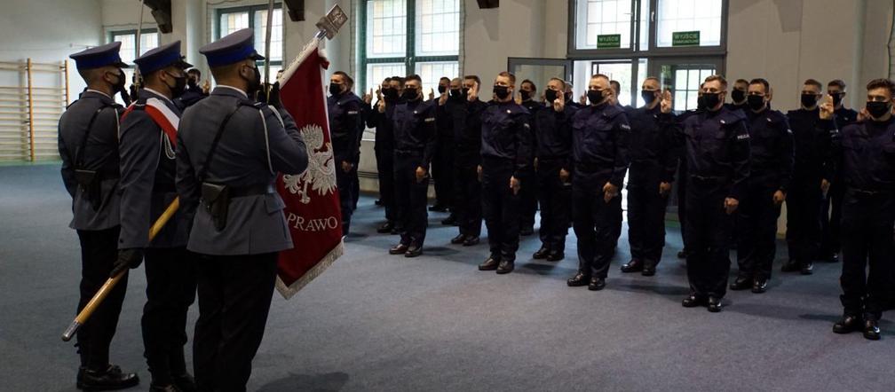 Nowi policjanci na Warmii i Mazurach