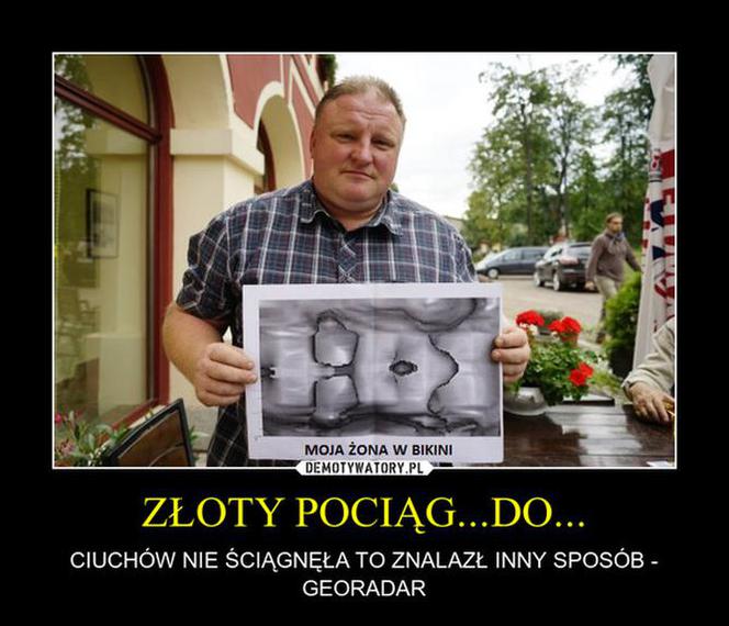 Złoty pociąg Piotr Koper